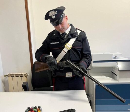 Ardea, armi e munizioni detenute illegalmente, arrestato 46enne dai carabinieri di Tor San Lorenzo