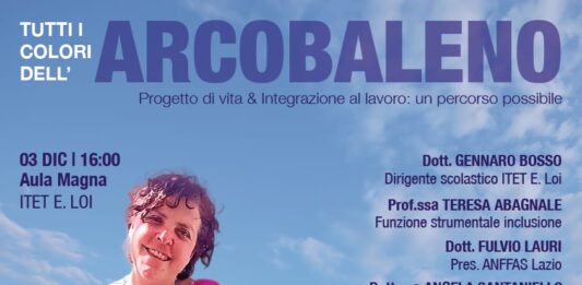 Nettuno, il 3 dicembre all’Emanuela Loi “Tutti i colori dell’arcobaleno”
