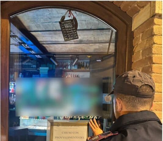Nettuno, Sequestrato bar in centro: ritrovo di persone ‘note’ e alcol a minori. Scatta il provvedimento del Questore