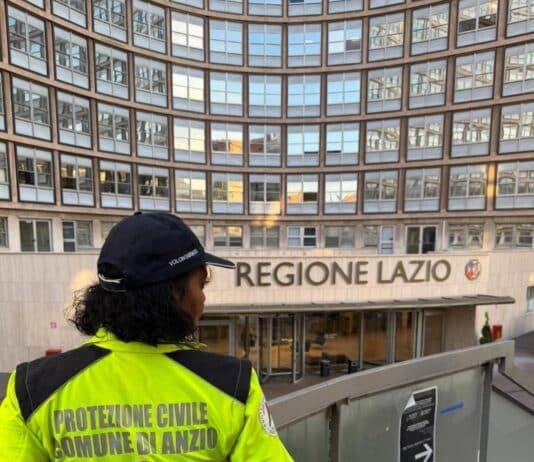 Il Gruppo Comunale di Protezione Civile “Città di Anzio” in Regione con il ministro Musumeci