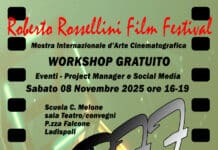 Ladispoli, Rossellini Film Festival annuncia un workshop gratuito dedicato all’organizzazione di eventi