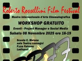 Ladispoli, Rossellini Film Festival annuncia un workshop gratuito dedicato all’organizzazione di eventi