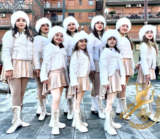 “Le First Step Majorettes Nettuno Anzio al Raduno Internazionale di Mentana”