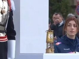 Nettuno presente con due tedofori nel percorso della fiamma olimpica