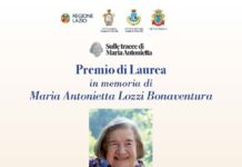 Anzio, il 13 dicembre a villa Sarsina il premio “Maria Antonietta Lozzi Bonaventura”
