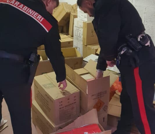 Botti di fine anno, sequestrati 50 kg di fuochi illegali ad Ariccia