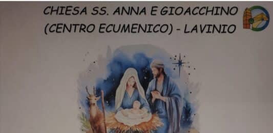 Lavinio, il Presepe artistico allestito nella Chiesa dei Santi Anna e Gioacchino (Centro Ecumenico)