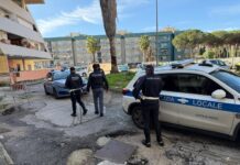 Anzio, corso Italia , controlli di sicurezza congiunti degli agenti di Polizia e Polizia locale