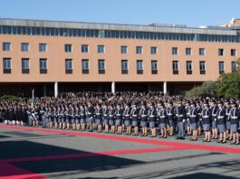 A Nettuno il giuramento di 1.372 allievi vice ispettori della Polizia di Stato