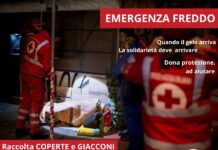 Anzio, emergenza freddo, 10 gennaio raccolta coperte e giacconi