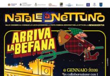 il 6 gennaio la befana scende dal Comune di Nettuno