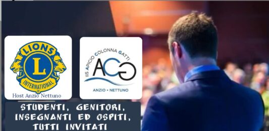 Anzio, il 4 marzo la scuola e i Lions insieme: amore e controllo, imparare a leggere i segnali