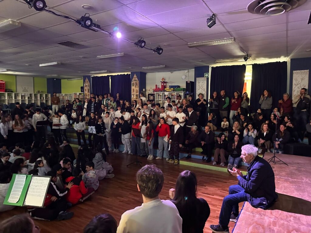 Dantedì all’IC Anzio V, un viaggio immersivo degli studenti nel genio di Dante 2