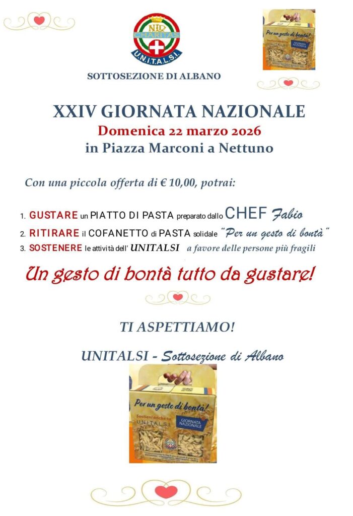 Unitalsi, la 24ª Giornata Nazionale: un invito alla solidarietà e alla condivisione 2