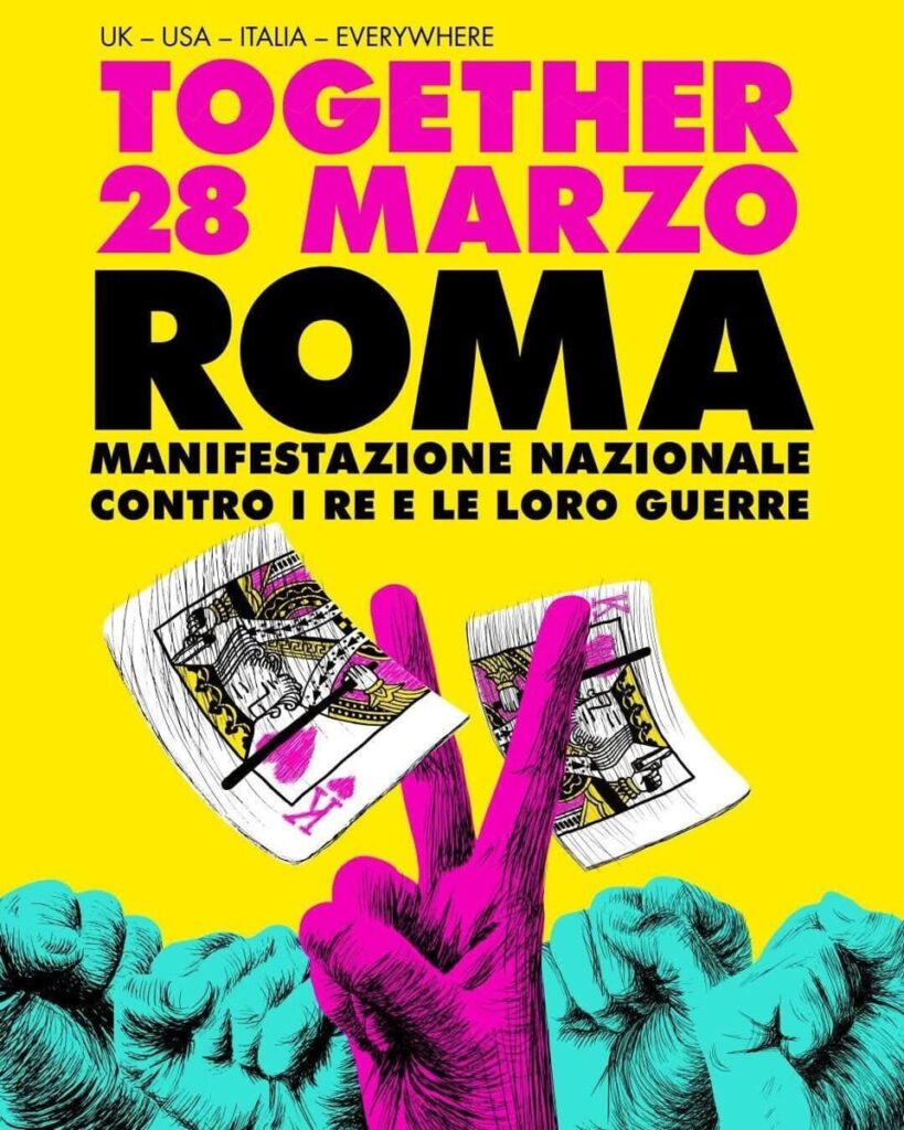 Partita bene la due giorni di mobilitazione globale "Contro i re e le loro guerre". Oggi la Manifestazione 1