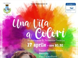 Nettuno, il 17 aprile l’evento di beneficenza “Una vita a colori” in memoria di Rosanna Consolo