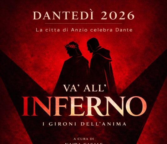 25 marzo, “Dantedì 2026” : Anzio celebra Dante con “Va’ all’Inferno – I gironi dell’anima”