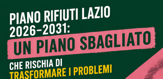 Piano rifiuti Lazio, Europa Verde: “Da Rocca un piano sbagliato che rischia di trasformare i problemi in sistema”