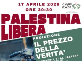 Aprilia, “Il prezzo della verità” il 17 aprile iniziativa sulle uccisioni mirate dei giornalisti a Gaza