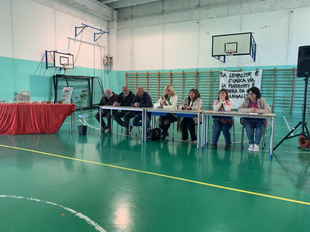 "Giornata della legalità - un albero per il futuro" all’I.C. “G. Matteotti” di Aprilia 1