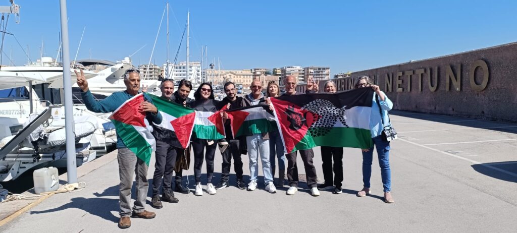 È partita anche da Nettuno una imbarcazione della Global Sumud Flotilla: porterà aiuti a Gaza 1