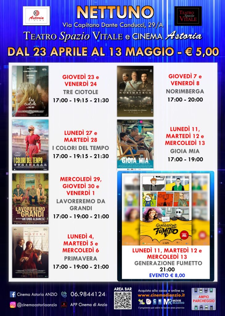 Cinema Astoria, i film in programma ad Anzio e Nettuno 6