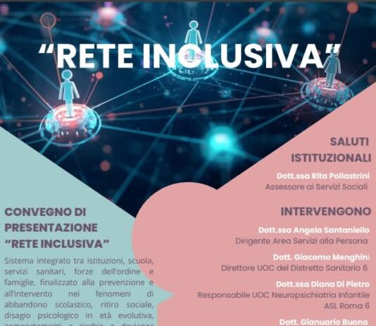 Anzio. Rete inclusiva, martedì 12, convegno a Villa Sarsina