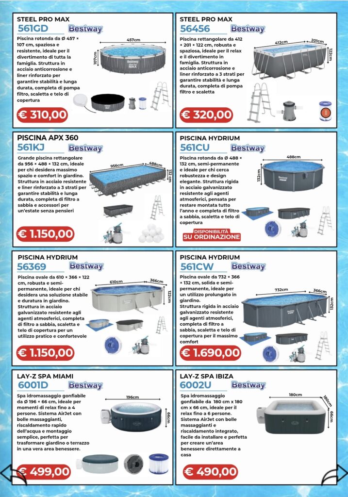 Ferramenta Brico Bonomi, nuove offerte: trattorini, tagliaerba, piscine, pellet 5