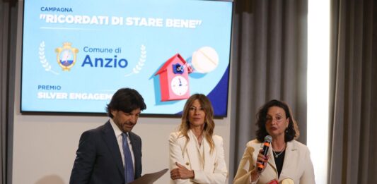 Ricordati di stare bene, al Comune di Anzio il premio “Silver engagement”