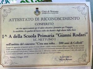 “C’era una volta…200 anni di Collodi”. Una giornata di emozioni, inclusione e cittadinanza attiva per i bambini dell’I.C. Nettuno 1 2