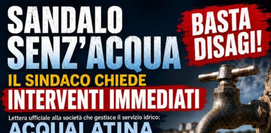 Nettuno, Disagi idrici a Sandalo, il sindaco di Nettuno Burrini scrive al presidente di Acqualatina