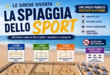 Le Sirene diventa “spiaggia dello Sport”, il sindaco: “servizi gratuiti per giovani e fragili”