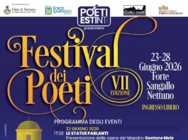 Nettuno, Festival dei Poeti 2026: al Forte Sangallo una settimana di arte, letteratura, teatro e musica