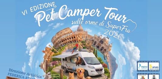 13 e 14 giugno, Estate sicura a 4 zampe: il Pet Camper Tour fa tappa a Castel Gandolfo con Pet Carpet, Polizia, Carabinieri e Anas