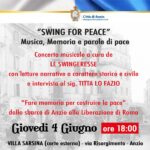 “Fare memoria per costruire la pace”, Swingeresse a Villa Sarsina Appuntamento il 4 giugno alle 18 In Libera Uscita 6