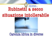Anzio, carenza idrica, il Sindaco diffida Acqualatina. Lo Fazio: “Situazione intollerabile, subito le autobotti”