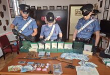 Ardea, Tor San Lorenzo. Servizio straordinario dei Carabinieri: due arresti in fragranza per droga ed armi