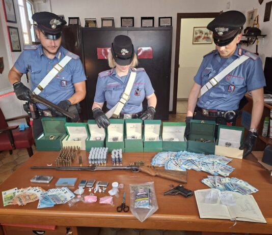 Ardea, Tor San Lorenzo. Servizio straordinario dei Carabinieri: due arresti in fragranza per droga ed armi
