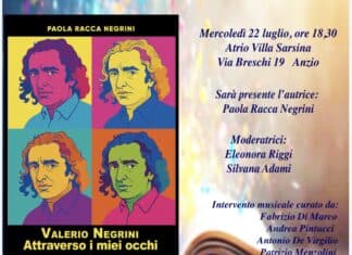 “Valerio Negrini attraverso i miei occhi”, la presentazione del libro a Villa Sarsina In Libera Uscita 18