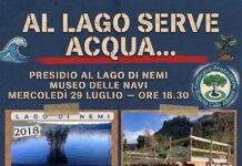 Mercoledì 29 luglio manifestazione a difesa del lago di Nemi “fermiamo il cemento salviamo la natura”