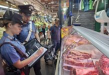 Roma, Esquilino, i carabinieri ispezionano i banchi del mercato: sequestrati e distrutti 18 kg di alimenti in cattivo stato di conservazione