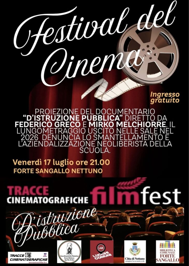 Nettuno, al forte Sangallo "Tracce cinematografiche film fest" 2