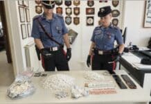 Nettuno, contrasto allo spaccio, i Carabinieri arrestano cinque persone, sequestrati 2 kg di crack