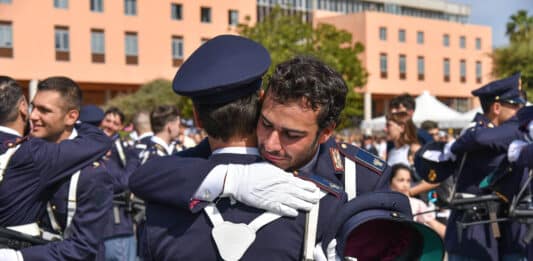 Nettuno, giuramento 233° corso allievi agenti della Polizia di Stato