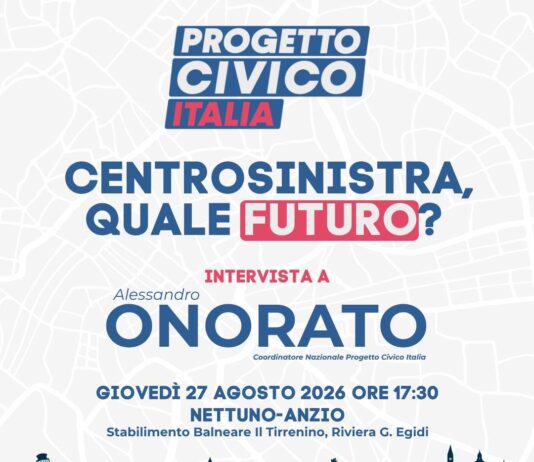 “Centrosinistra, quale futuro?”: al Tirrenino il confronto con Alessandro Onorato. Introduce Antonio Taurelli.