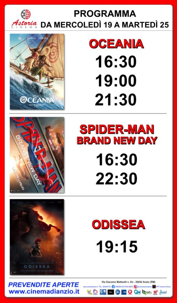 Cinema Astoria Anzio, i film in programma da Mercoledì 19 a Martedì 25 Agosto 3
