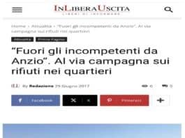 Anzio, risposta al consigliere Zuccaro dal capogruppo PD Luca Lucarini