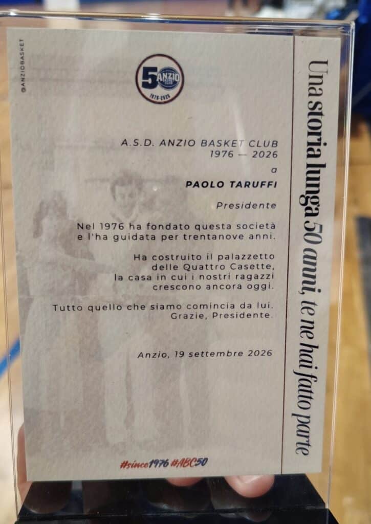 Basket Anzio, "Una storia lunga 50 anni" 4