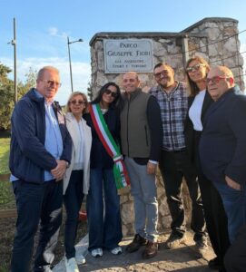Nettuno, festa con i cittadini al parco Fiori. Scoperta la nuova targa 1