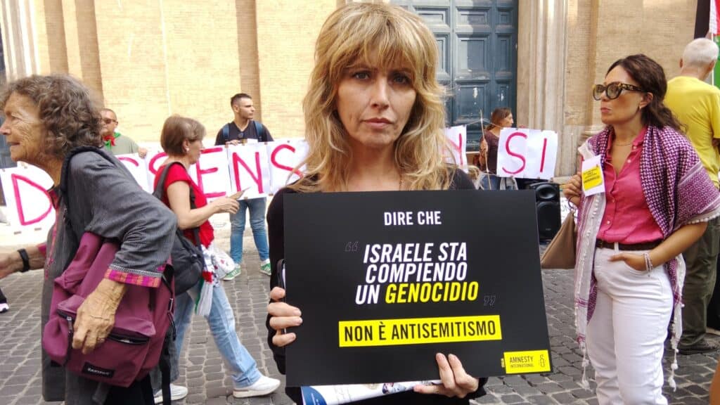 Ddl Antisemitismo, in centinaia a Montecitorio contro "norma-bavaglio" 4
